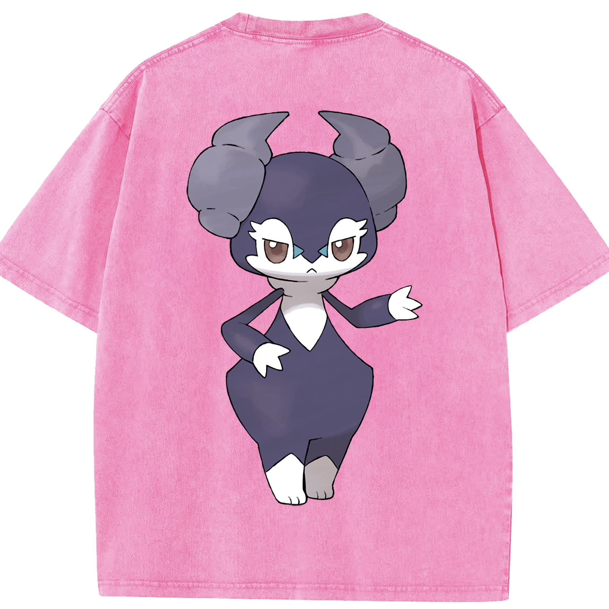（画像用） ポケットモンスター Pokémon 綿100% ヴィンテージ風 半袖Tシャツ（背面プリント）